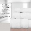 Home Weavers Elegance Essentials 550GSM 100% Cotton Zero Twist Super Absorbent Bath Towel Set - 2 of 4