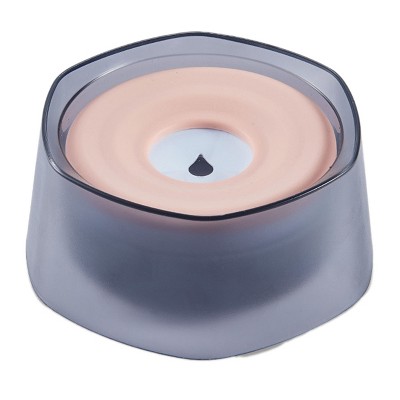iMountek No Spill Dog Cat Water Bowl Spill Proof Slow Water Feeder 47.35oz Pet Water Dispenser Travel Dog Bowl for Dogs/Cats/Pets
