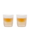 Host Freeze Cooling Glasses for Old Fashioned, Whiskey, Bourbon, and Scotch, Freezer Gel Chiller Insulated Glass Double Wall Tumblers Set of 2, Clear - 4 of 4