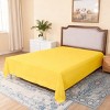 Brushed Microfiber Flat Sheet Only, Super Soft Hotel Quality Top Sheet - NTBAY - 4 of 4