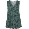 Women's Printed V-Neck Tank Top - LASCANA - 4 of 4