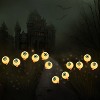 Joyfy Eyeball Yard Stake Outdoor Halloween Decorations, Garden Stake LED Light, Waterproof Stake Decor Light for Halloween - 3 of 4