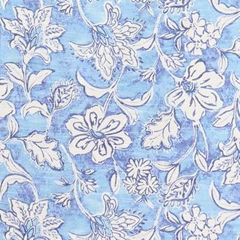 blue painted vines