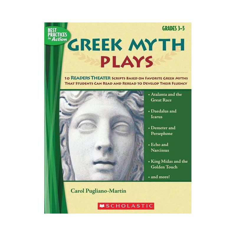 Greek Myth Plays, Grades 3-5 - (Best Practices in Action) by  Carol Pugliano-Martin & Carol Pugliano (Paperback), 1 of 2