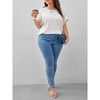 Women's Plus Size T Shirts Oversized Tees Summer Short Sleeve Crew Neck Tunic Tops - 3 of 4