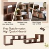 Syemin TV Stands and Consoles 2 Pieces Cube TV Stand Open Storage Bookcase Shelf Bookcase L-Shaped TV Console Stand, Beige, 55.11"*11.81"*17.12" - 4 of 4