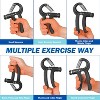 Forearm Strengthener & Hand Grip Trainer, Adjustable 11-132 Lbs Resistance for Muscle Building, Injury Recovery - 4 of 4