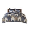 3Pcs coverlet  Pre-washed Printed Cotton Quilt Set with Channel Quilting - 4 of 4