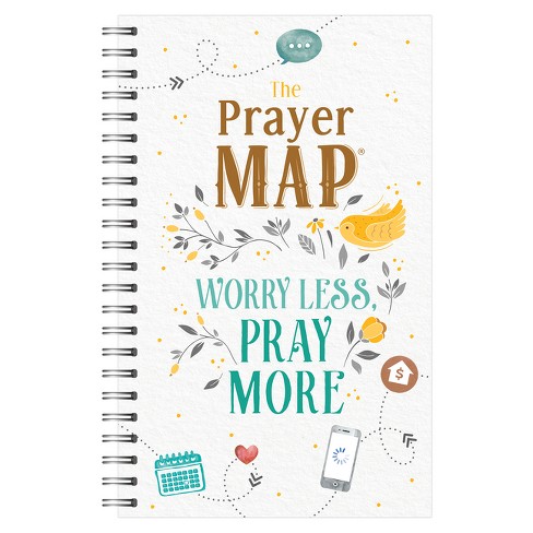 The Prayer Map: Worry Less, Pray More - (faith Maps) By Compiled By ...