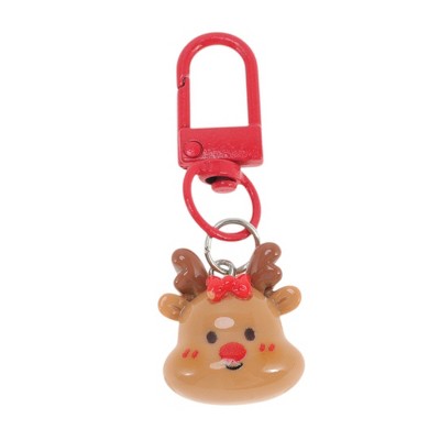 Unique Bargains Christmas Keychain Lobster Clasp Alloy Resin 2.28"x0.79" 1 Pc