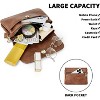 Small Crossbody Bags for Women, Vegan Leather Cell Phone Purse, Mini Travel Purse with Adjustable Strap - 4 of 4