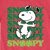 Boys' - Peanuts - Snoopy Clover Dance Short Sleeve Graphic T-Shirt - 2 of 4