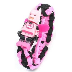 B-Girl Super Heroe 4 inches Figure Multicolor Block Adjustable Bracelet - 1 of 3