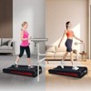 VisioGear Portable Compact Treadmills Under Desk Treadmill for Home, Black & Gray, 38"*20.9"*6.5" - 2 of 4