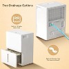 ZAFRO Dehumidifier for Home Large Room Bedroom, Dehumidifier with 360¡ãCaster, Intelligent Humidity Control - 4 of 4