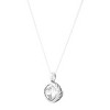 Silpada 'You're My Rock' Sterling Silver Cubic Zirconia Pendant Necklace, 16" + 2" - 2 of 4