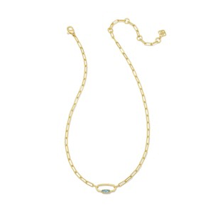 Kendra Scott Emma Chain Necklace - Light Blue/Gold : Target