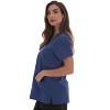 Just Love Solid Scrub Top for Women with Pockets and V-Neck - Comfortable and Professional Medical Uniform - 2 of 3