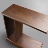 Monroe C Table with Concealed Drawer: Secure Storage, Side Shelf - Flora Home - 3 of 4