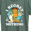 Women's - Garfield - I Regret Nothing Short Sleeve Graphic T-Shirt - 2 of 4