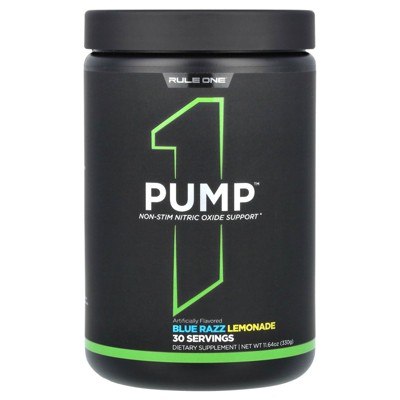 Rule One Proteins Pump, Blue Razz Lemonade, 11.64 oz (330 g)