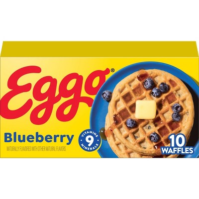 Eggo Blueberry Frozen Waffles - 12.3oz/10ct