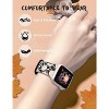 HTUTWOO Halloween Engraved Band Compatible with Apple Watch Band 42/44/45/49mm Silicone Strap for iWatch Series 10/9/8/7/6/5/4/3/2/1/SE - 2 of 4