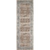 Washable Vintage Style Area Rug, Classic Decorative Non-Slip Foldable Carpet for Entryway, Bedroom - 4 of 4