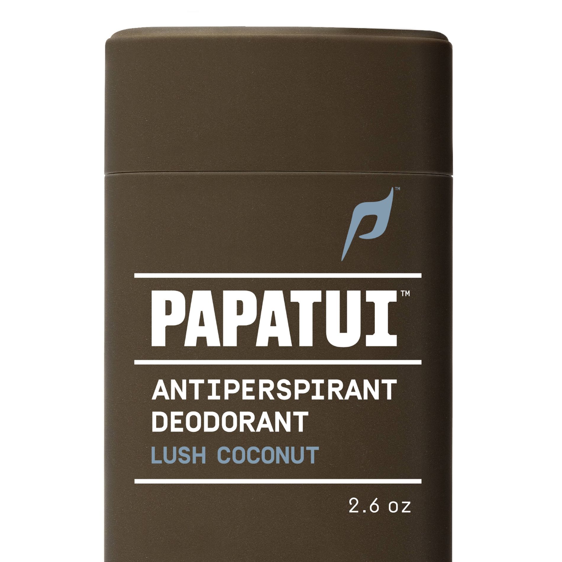 Papatui Men's 48-Hour Protection Sweat and Odor Control Solid Antiperspirant Deodorant - Lush Coconut - 2.6oz