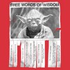 Womens Star Wars Yoda Words of Wisdom Racerback Tank - 2 of 4