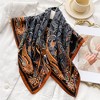 Anna-Kaci Women's Paisley Print Scarf with Classic Bohemian Design 27×27 Inches - 2 of 4