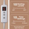 Heating Blanket, Thick Tufted Electric Blanket Throw with 6 Heating Levels and 20 Time Settings, Machine Washable - 2 of 4