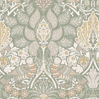 William Morris Dove & Rose Spring Garden Wallpaper