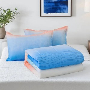 Dexmalle King Size Plant-Based Eco-Friendly Printing 3 Pices Quilt Set - 1 of 4