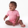 Gerber Buttery-Soft Snug Fit Short Sleeve Romper - 2 of 4