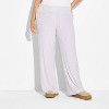 Women's Mid-Rise Wide Leg Trousers - Wild Fable™ - 2 of 3