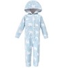 Hudson Baby Toddler Boy Fleece Jumpsuits, Coveralls, and Playsuits 2pk Set, Polar Bear - 3 of 3