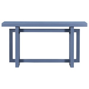 NicBex 59.1''Long Console Table Contemporary Wooden Minimalism Sofa Table behind Couch,Side Table for Entryway,Living Room - 1 of 4
