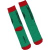 National Lampoon's Christmas Vacation Men's 3 Pack Moose Glass Squirrel Tree Sublimation Mid-Calf Adult Crew Socks Multicoloured - 4 of 4