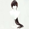 Unique Bargains Women's Halloween Wigs 33" Brown with Wig Cap - image 2 of 4