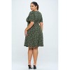 WEST K Womens Elli Plus Size High-Waist Mini Dress - 4 of 4