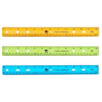 Enday 12 (30cm) Stainless Steel Ruler W/ Non-skid Back : Target
