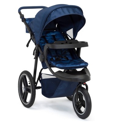 Image of babyGap by Delta Children Trek Jogging Stroller - Navy Camo