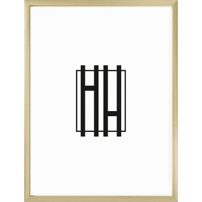 Classic 8x10 Gold Aluminum Tabletop and Wall Frame