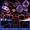 Joyfy 120 Pcs 4th of July Glow Sticks Bulk, 8” Red White Blue Striped Light-Up Sticks, Glow Stick Party Kit for Independence Day Favors Supplies - 4 of 4