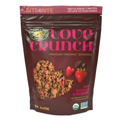 Nature's Path Love Crunch Dark Chocolate and Red Berries Granola - 11.5oz