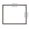 Amanti Art 26"x32" Florence Pewter Framed Magnetic Dry Erase Board - 4 of 4