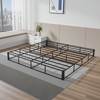 VEVOR Box Spring, King Size Bed Frame with Washable Fabric Cloth, Heavy Duty Metal Frame for King Bed, 9 in Mattress Foundation, Black - 2 of 4