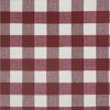 GoodGram Buffalo Burgundy Plaid Memory Foam Anti-Fatigue Kitchen Floor Mat - 18 in. W x 30 in. L - 3 of 3