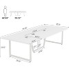 Tribesigns 8FT Conference Table for 10 People for Office Meeting - 3 of 4